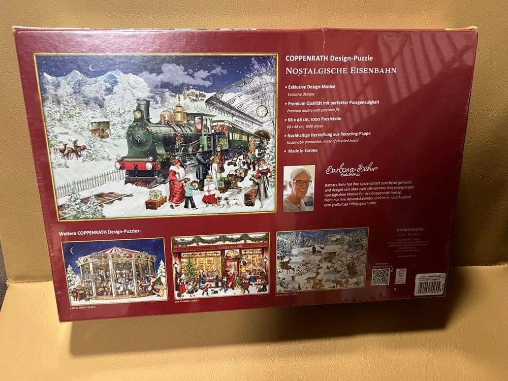 German Christmas Jigsaw Puzzle 1000 Pieces