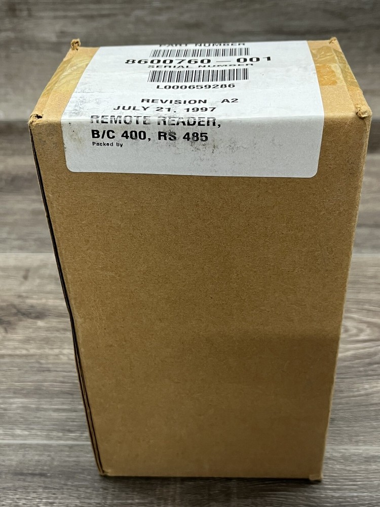 KRONOS 8600760-001 REMOTE READER NEW SEALED BOX - MULTIPLE AVAILABLE
