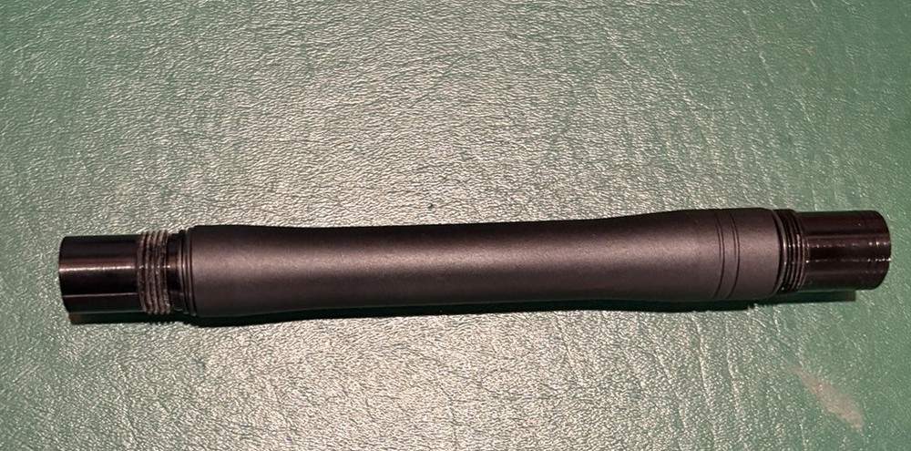 Planet Eclipse Shaft 4 barrel back. Bore: .689.  Dust black.