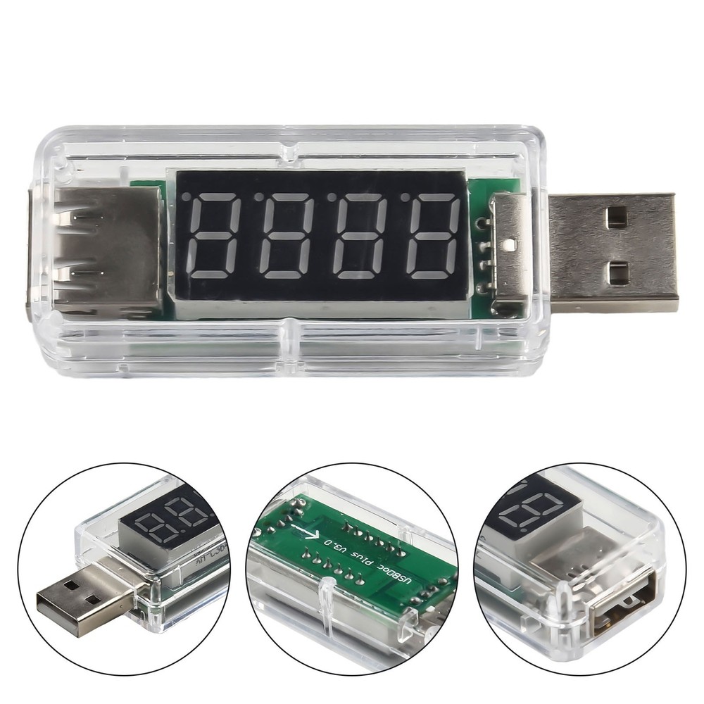 Mobile Power Tester USB Voltage Current Meter Accurate Range High