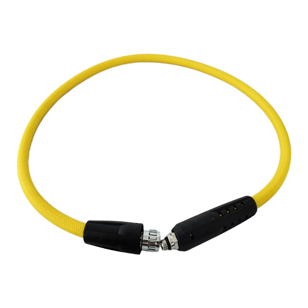 Scuba Diving Medium Pressure Hose 100cm Polyester Middle Layer PET Outer Sheath