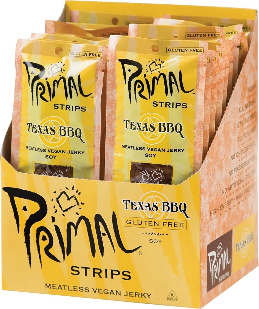 Texas BBQ Meatless Vegan Jerky - 24 Pack