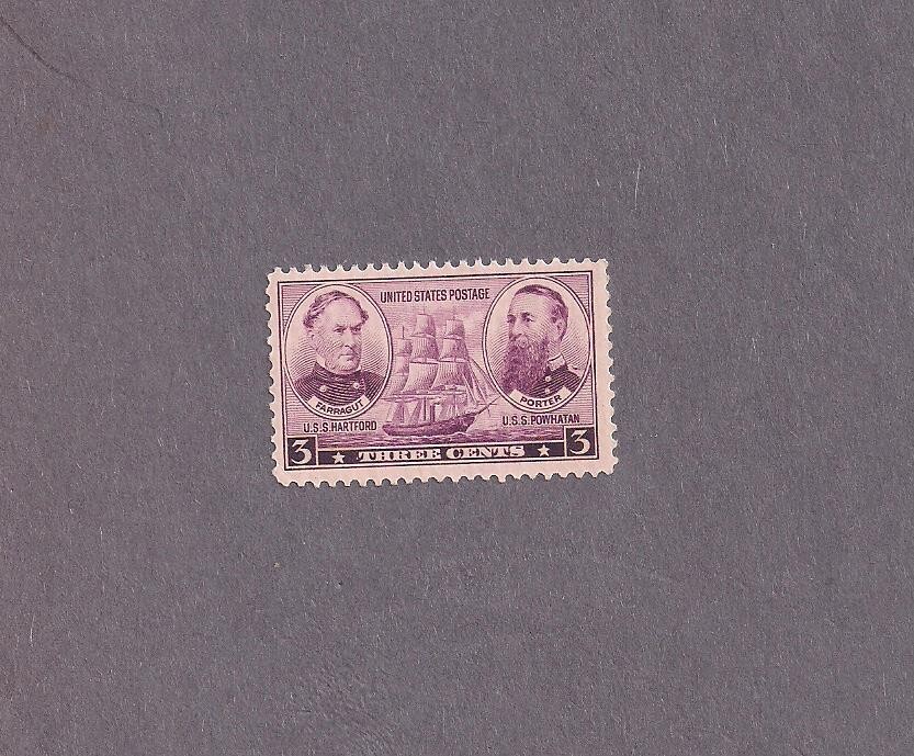 #792 Navy Farragut/Porter mint NHOG