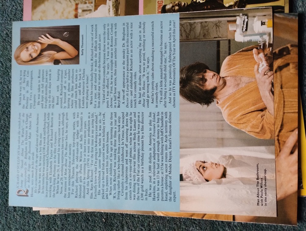 Sk247 Ephemera 1974 Article Richard O Sullivan