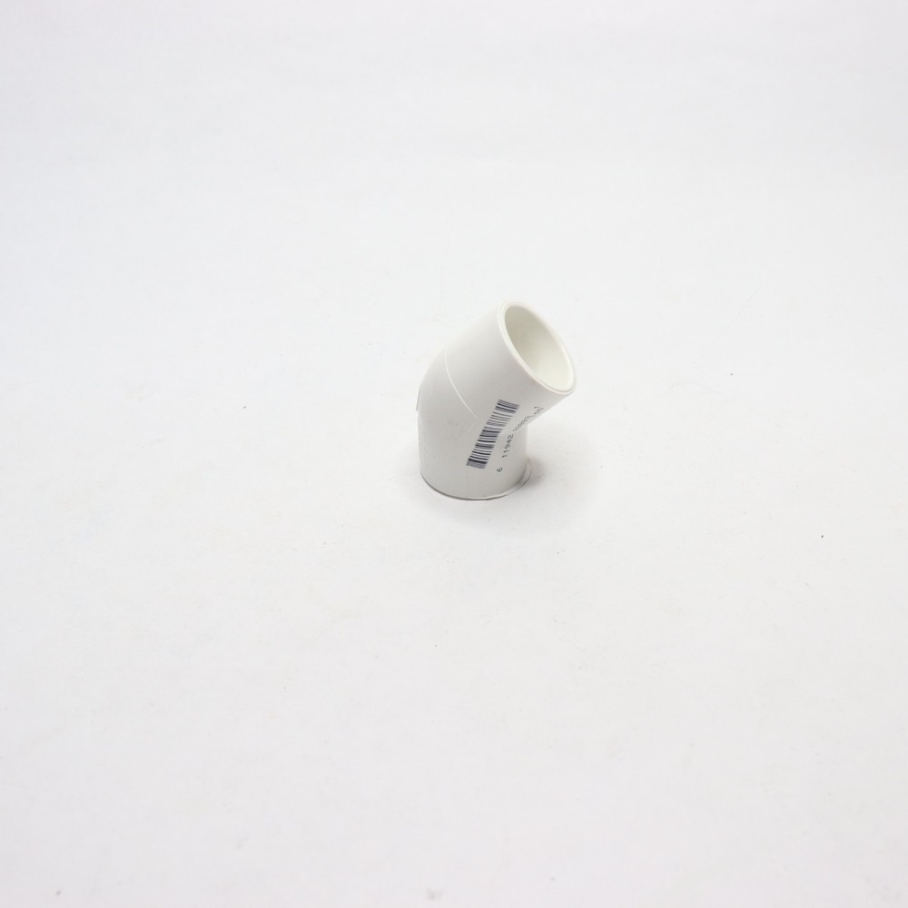 Charlotte 45 Degree Socket x Socket Elbow Fitting PVC 3/4" x 3/4"