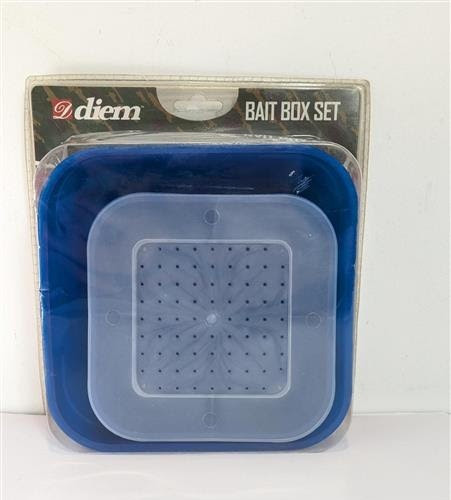 Diem Bait Box Set – Durable Stackable Bait Containers For Fishing