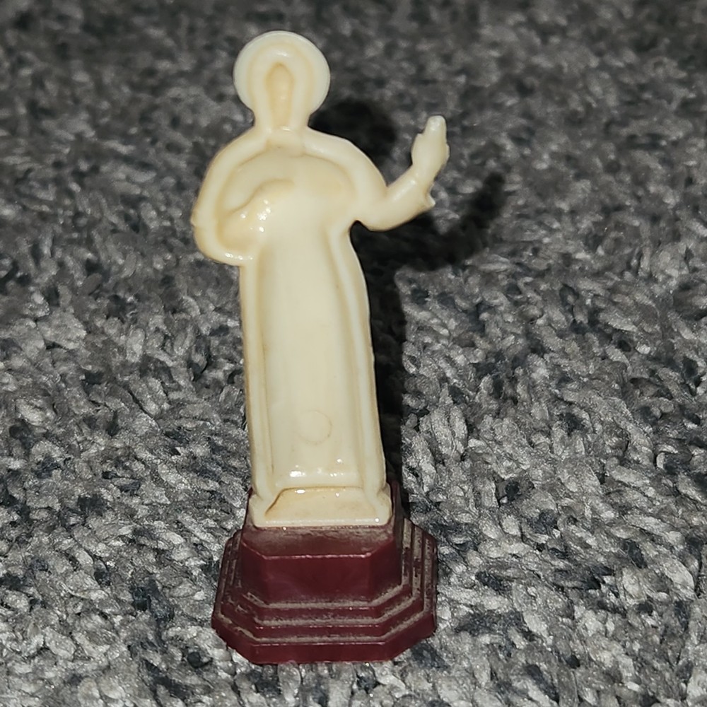 Vintage Italy Plastic Pope Figure