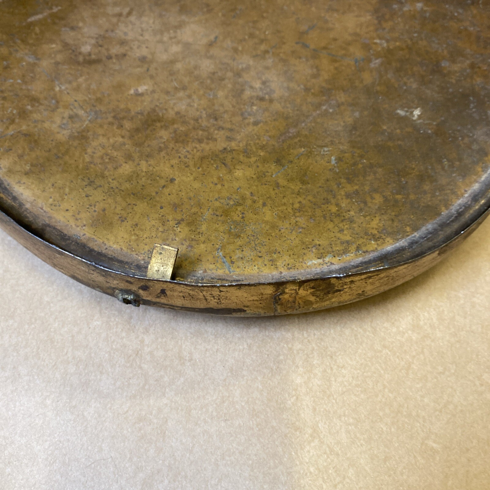 Late 19th, Early 20th Photo/Print African American Man / Bubble Convex Glass,