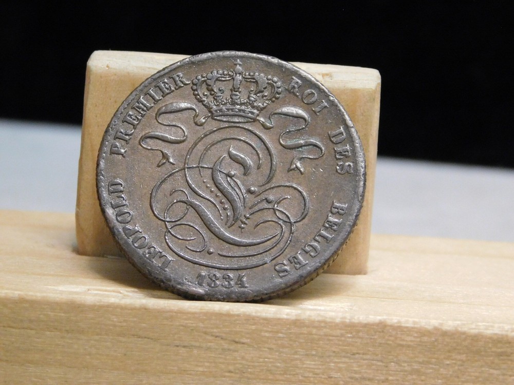 1834 Belgium 5 centimes
