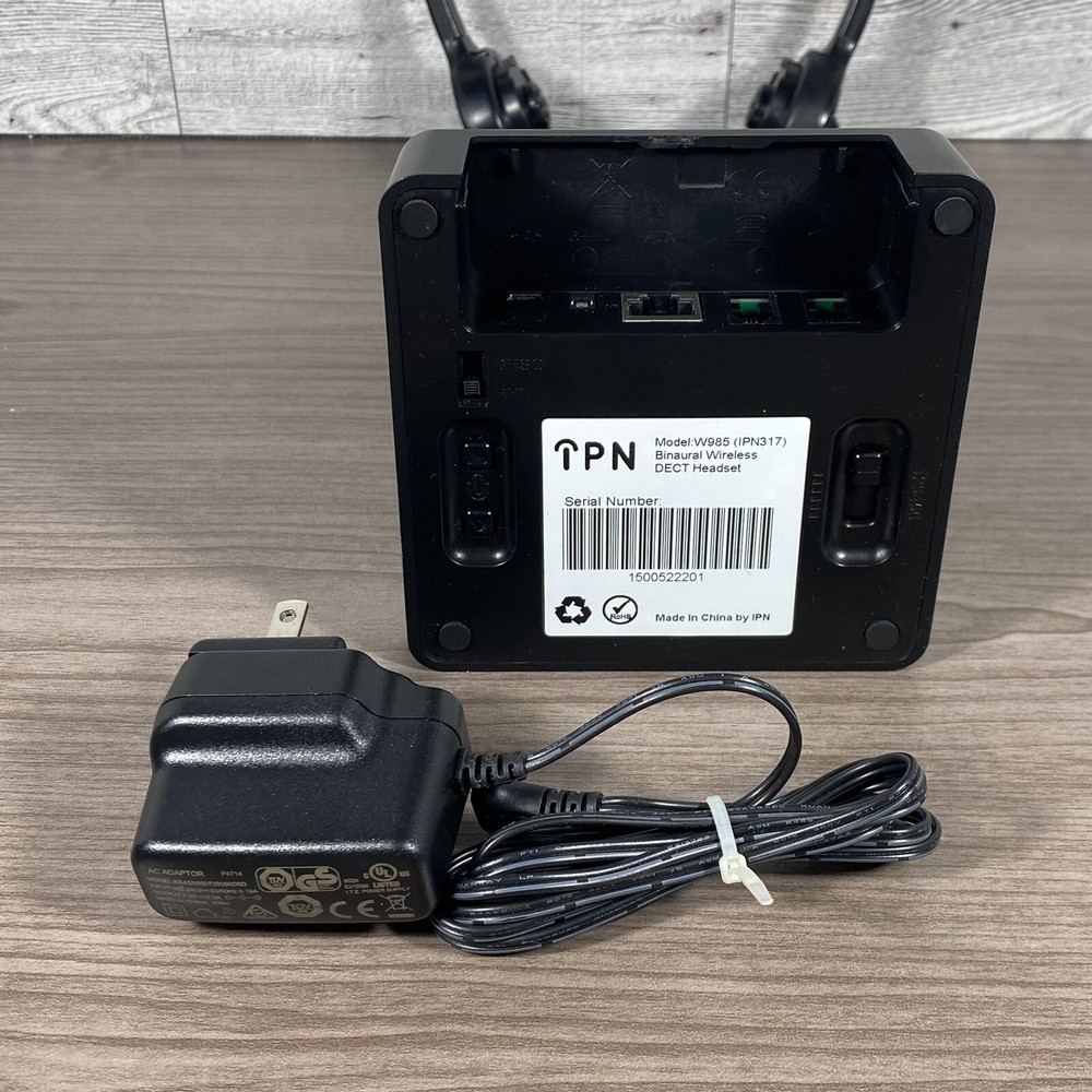 IPN W985 BAINAUREL WIRELESS DECT HEADSET READ