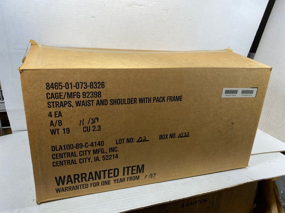 LC-2 Alice Pack Frame With Straps, NEW