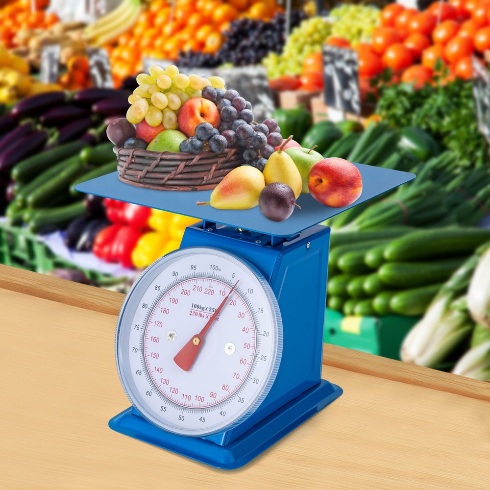 220-LBS Heavy Duty Portion-Control Mechanical Dial Scale Industrial Dial Scale