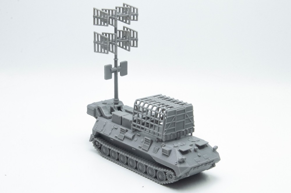 3D printed 1/72/87 Russian Rtut-BM electronic warfare system Unpainted model kit
