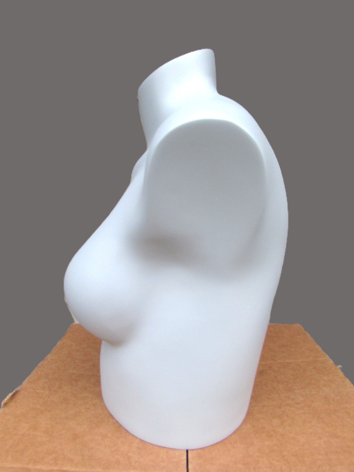 New Fusion Specialties Female Torso Bust Bra Gray Mannequin Clothing Display