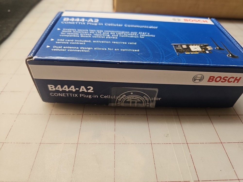 Bosch B450 Conettix Plug-In Cellular Communicator Interface. Open Box, New