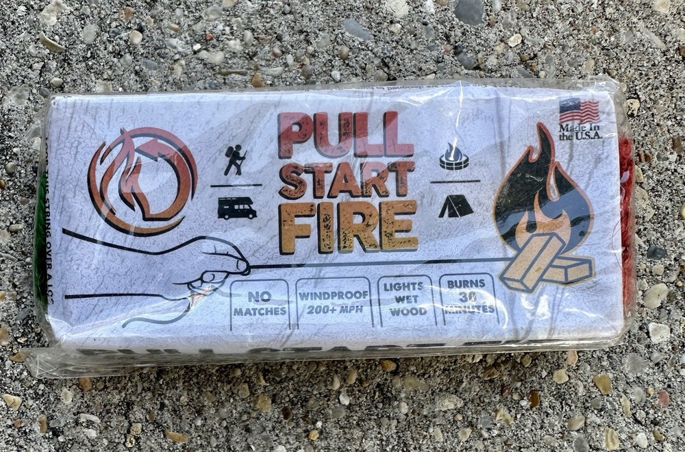 Lord & Field Hellfire Bushcraft Grills, Camp Cookbook, Pull-String Fire Starter