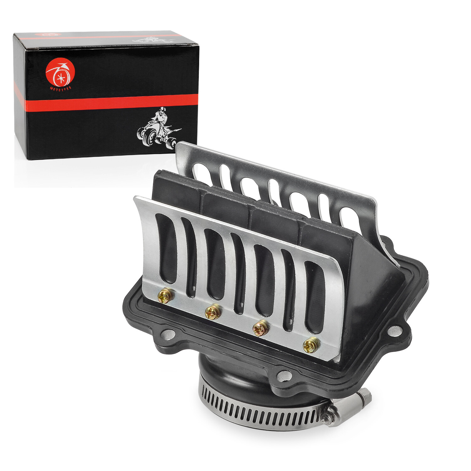 2X Carb Flange Intake Socket Reed Valve For Ski-Doo Legend 700 800 Legend GT 700