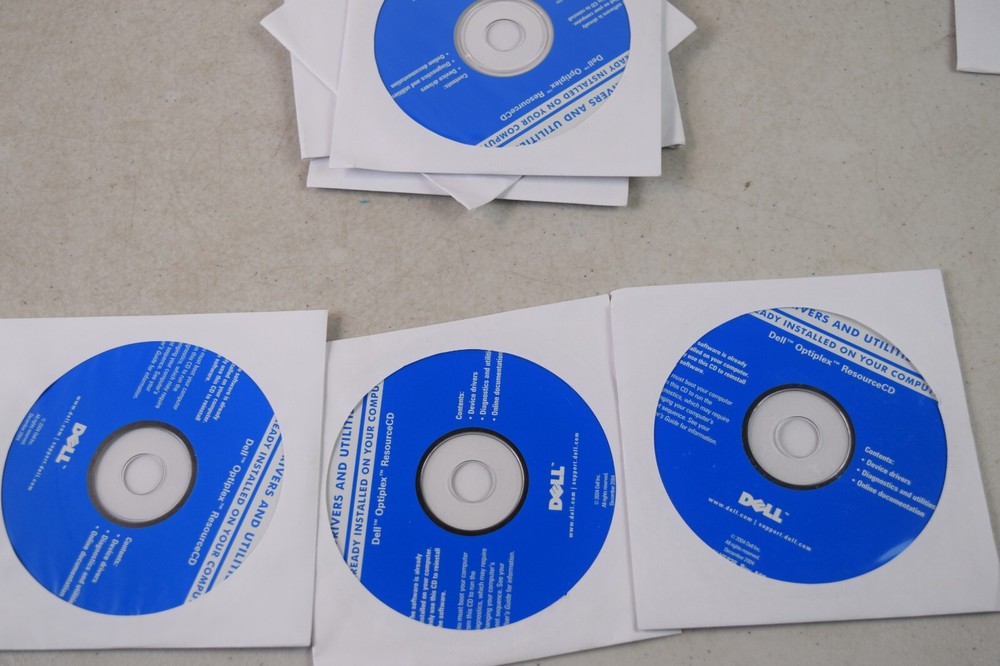 38x Dell OPTIPLEX Resource CD - Drivers, Diagnostics and Utilities SEALED