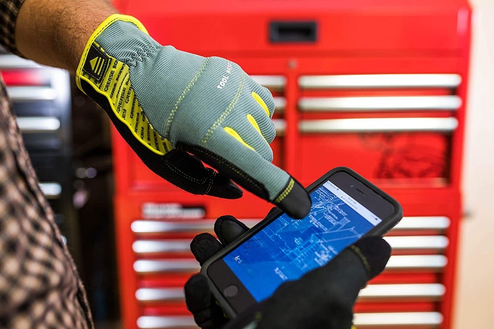 Grease Monkey Pro Tool Handler Mechanic Gloves W/ Touchscreen Capabilities NEW
