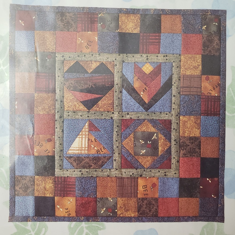 Nicole's Art to Live With Classroom Sampler Quilt Pattern Wall Hanging Pieced