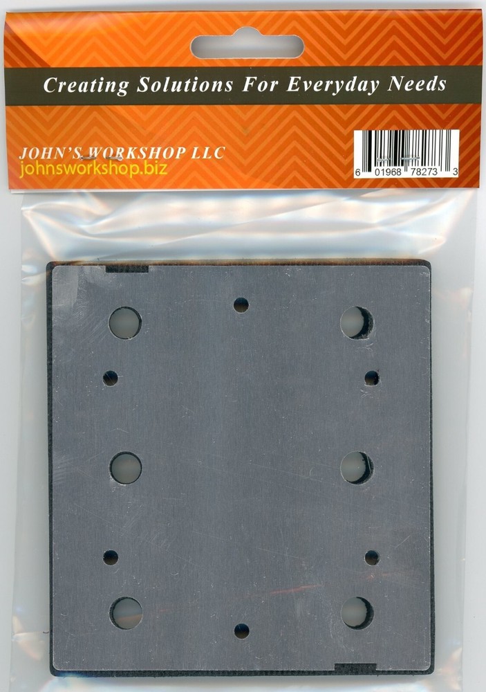 New! Bauer 2015C-B Sander Base Plate with Hook & Loop Pad