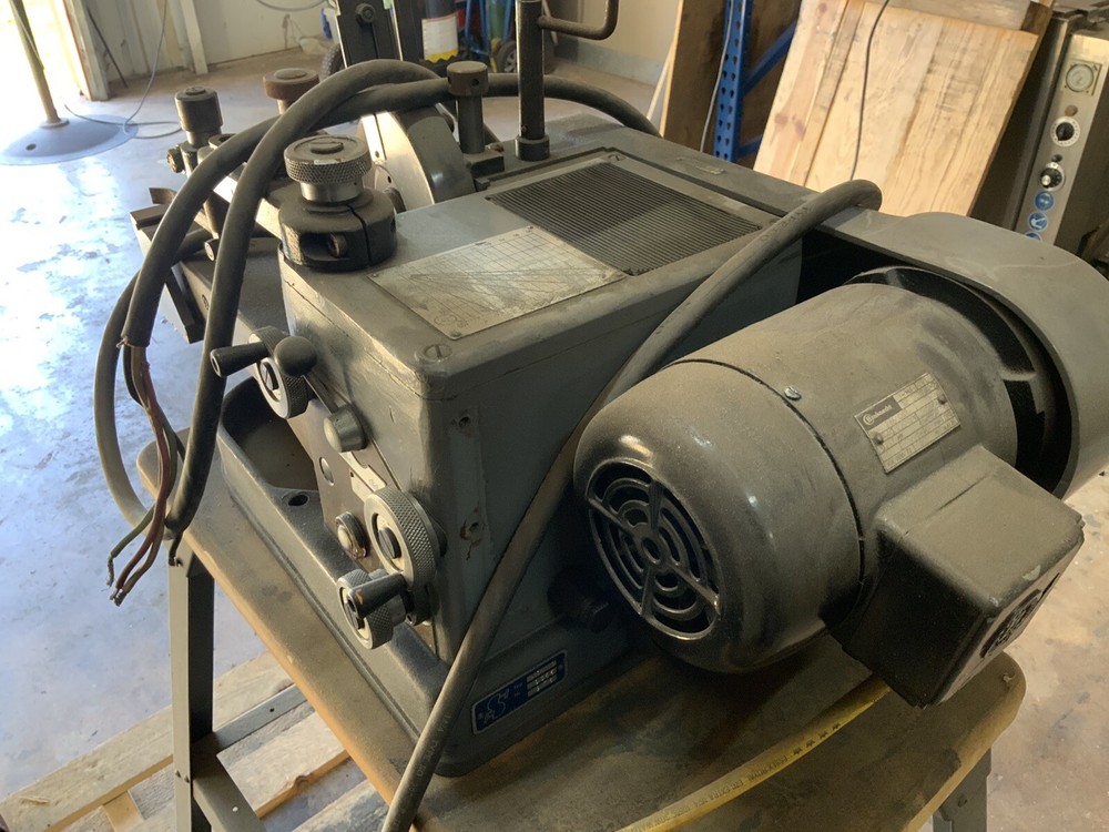 Schmidt Tempo Model AS2 Automatic HSS Blade Grinder 8” Dia. Capacity