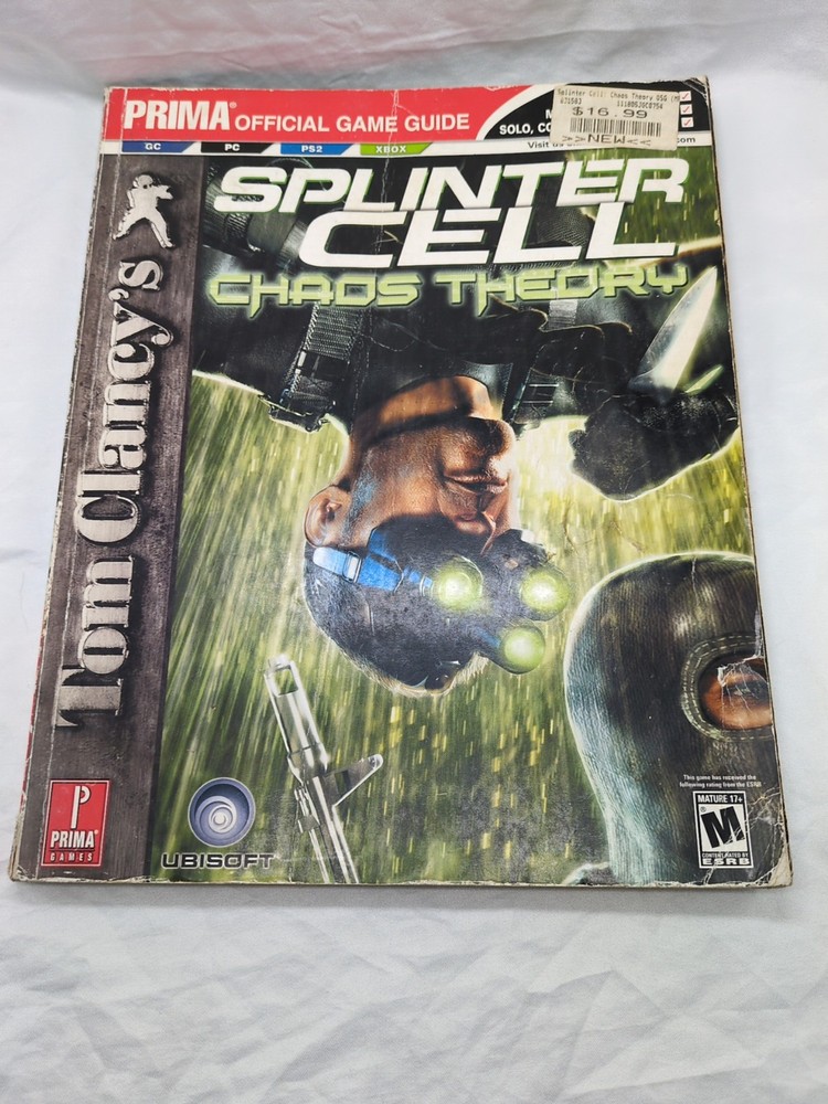 Splinter Cell Chaos Theory Tom Clancys Strategy Guide Book