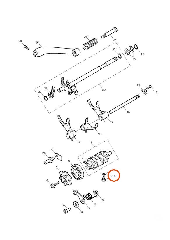 Triumph T1190282 - Genuine OEM Neutral Switch for Gear Indicator
