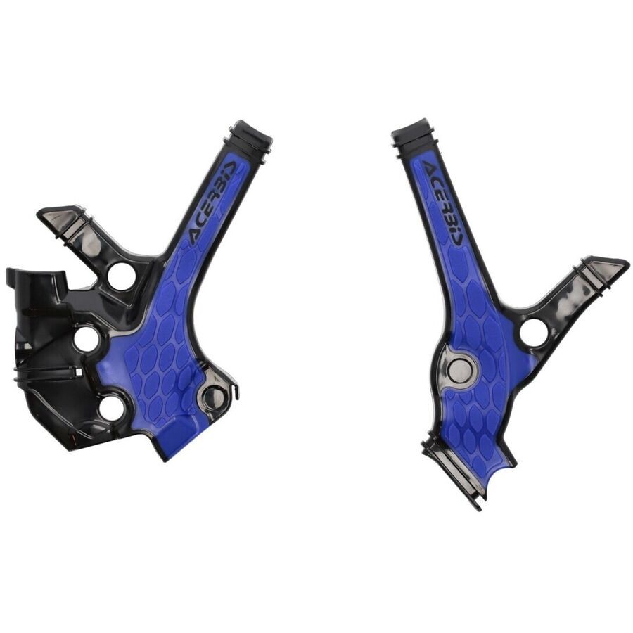 Acerbis X-Grip Frame Guard - Black/Blue 2976221004