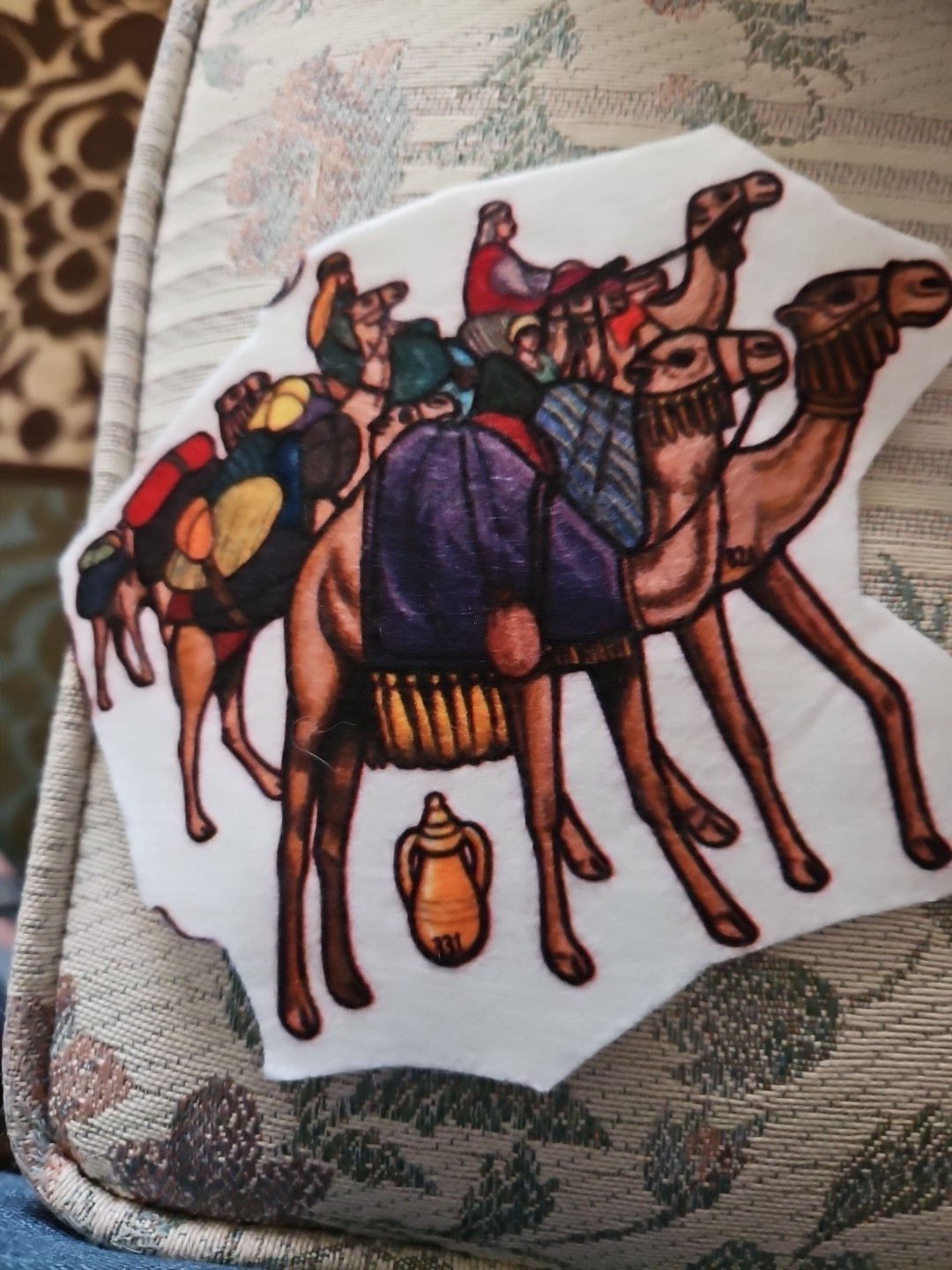 Huge Lot Of 58 Betty Lukens Vintage Bible Stories Felt Lot Characters Animals