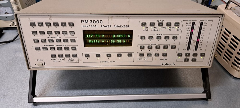 Voltech PM3000 3-Channel Universal Power Analyzer