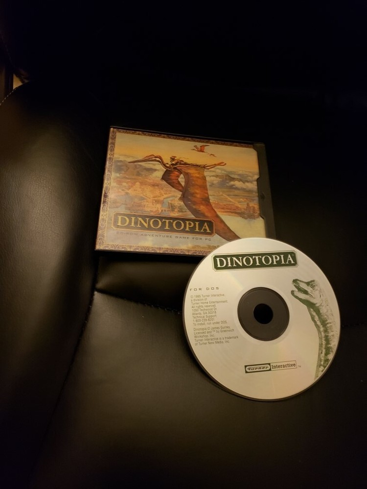 Dinotopia: Adventure Game DOS CD Digipak