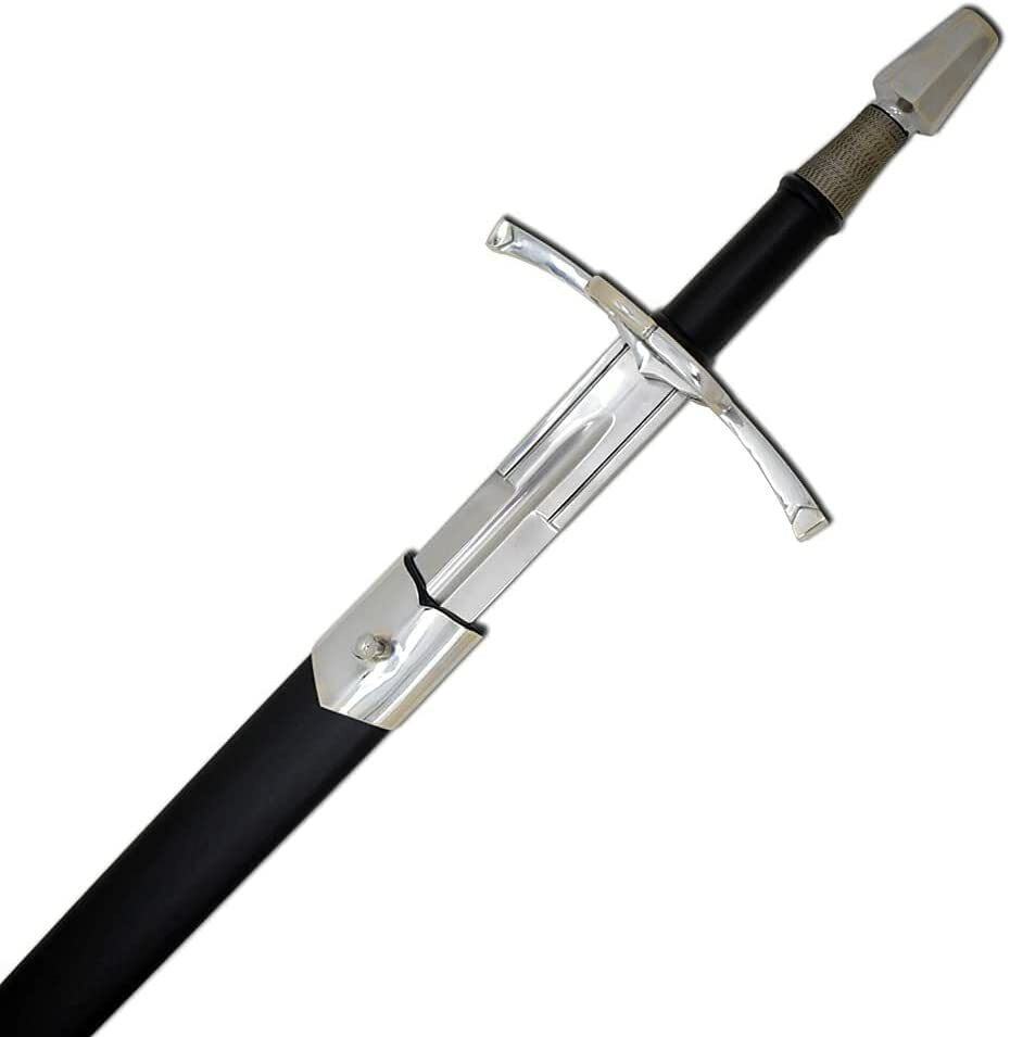 15TH CENTURY LONG FULL TANG TEMPERED BATTLE READY HANDMADE SHARP EDGE SWORD