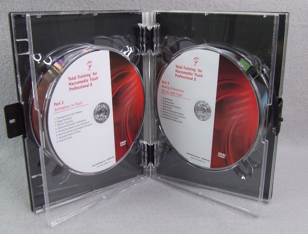 Adobe Total Training Studio 8 Bundle (6 Disc DVD Set) Software Training