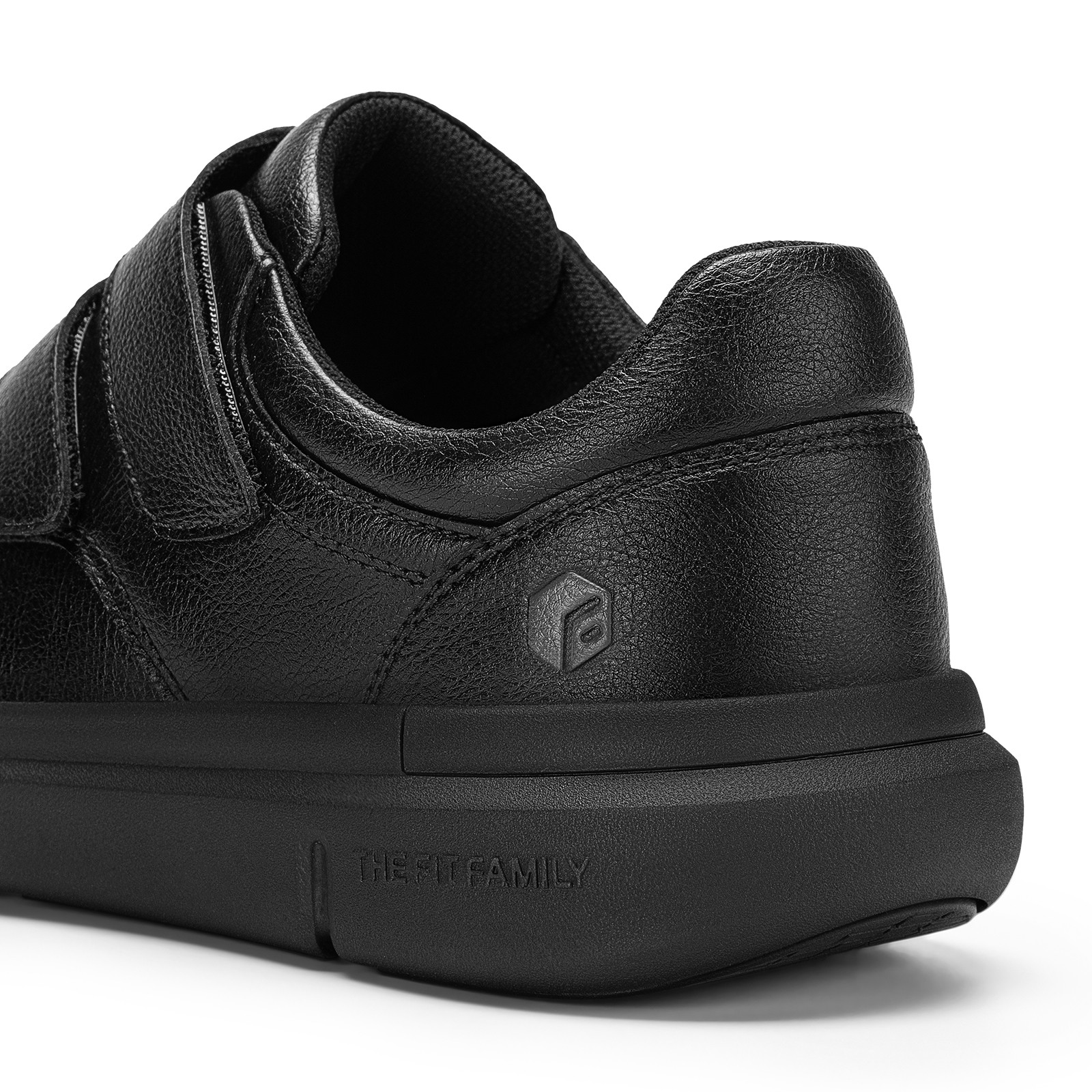 FitVille Mens Extra Wide Leather Diabetic Shoes Business Casual Dress Sneakers