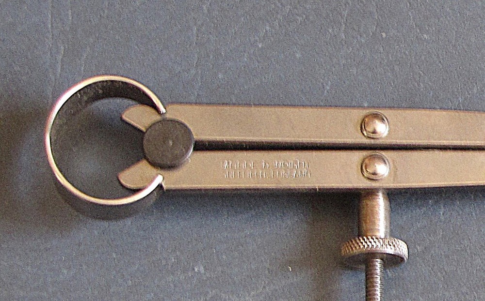 Moore & Wright 9" inside spring calipers