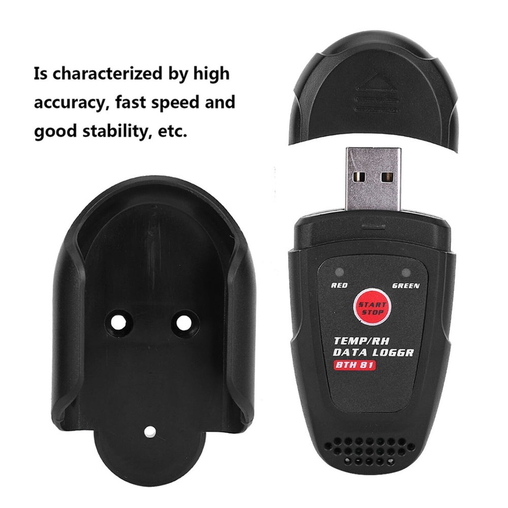 BSIDE BTH Temperature Humidity Data Logger Storage Thermometer Hygrometer