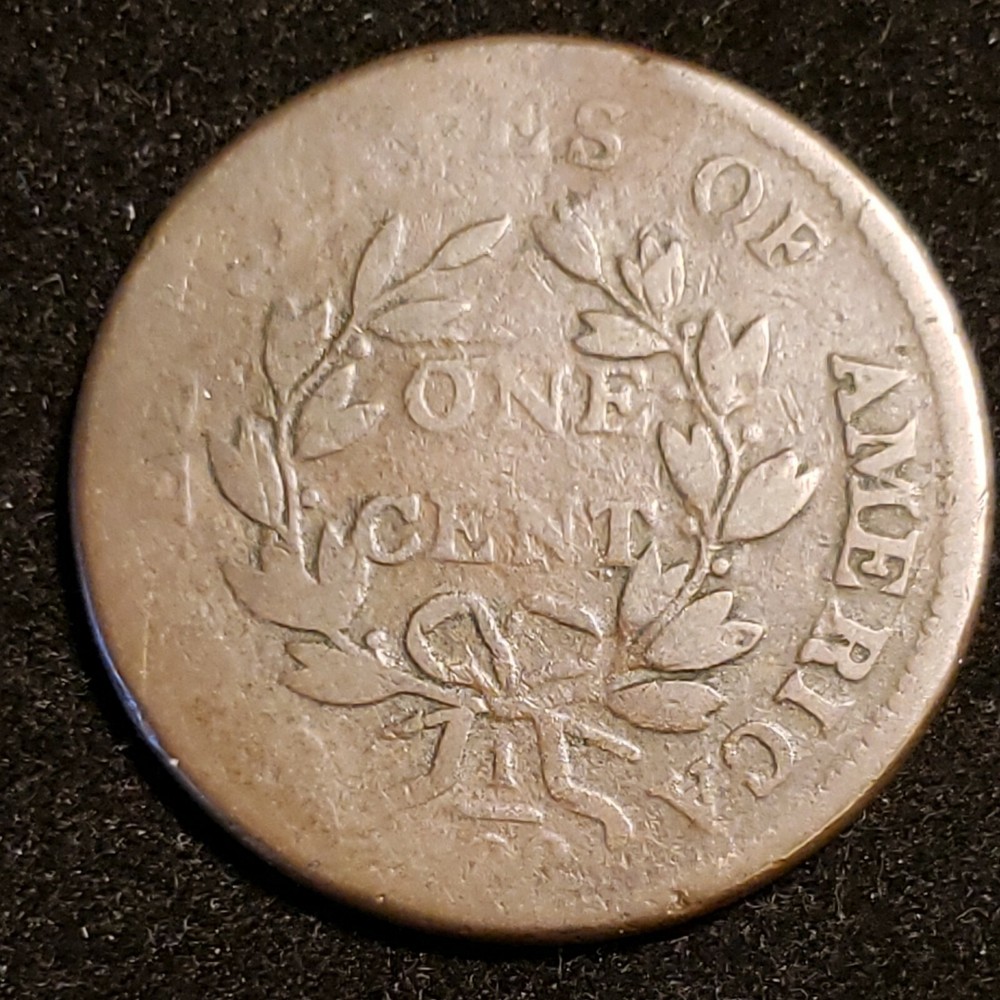 1802 Large Cent. Sheldon-230, Good condition. Slight rotation. (RHV-318)