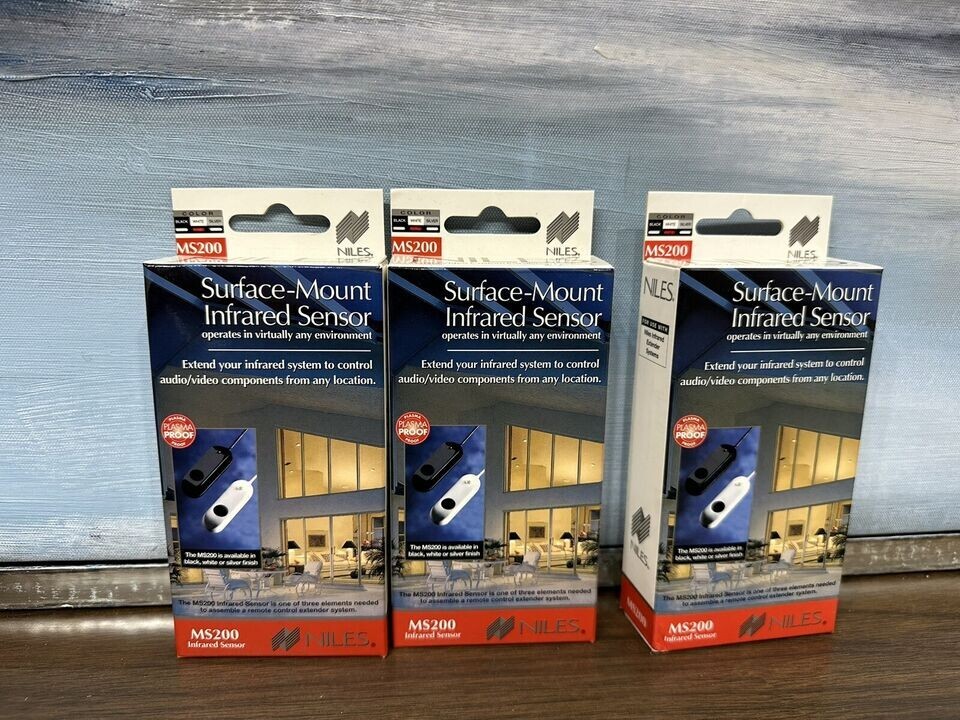 Niles MS200 Surface-Mount IR Sensor – Detailed Description White