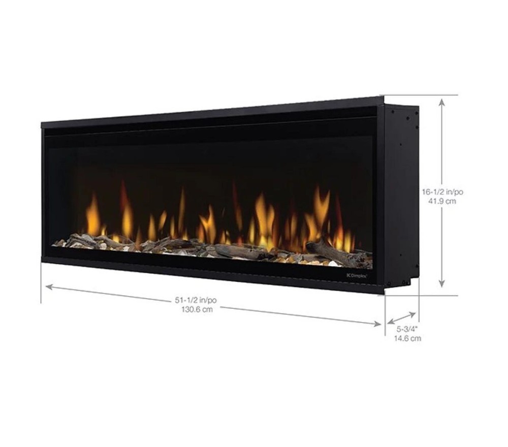 Dimplex Ignite Evolve 50-inch Linear Electric Fireplace New Modern Linear Led