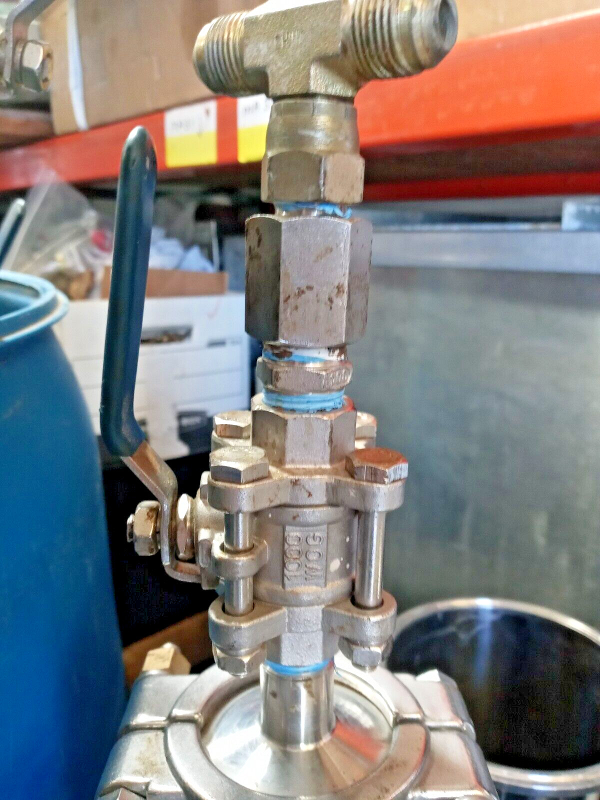 Xtractor Depot SS304 Stainless Steel 36" Spool Round Tri-Clamp Oil Extractor Tub