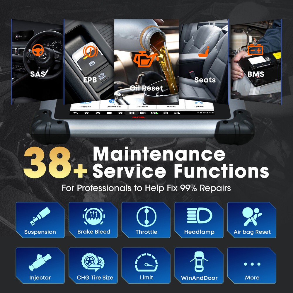 2024 Autel MaxiSys Elite II PRO as MS919 Diagnostic Scan Programming Key Coding