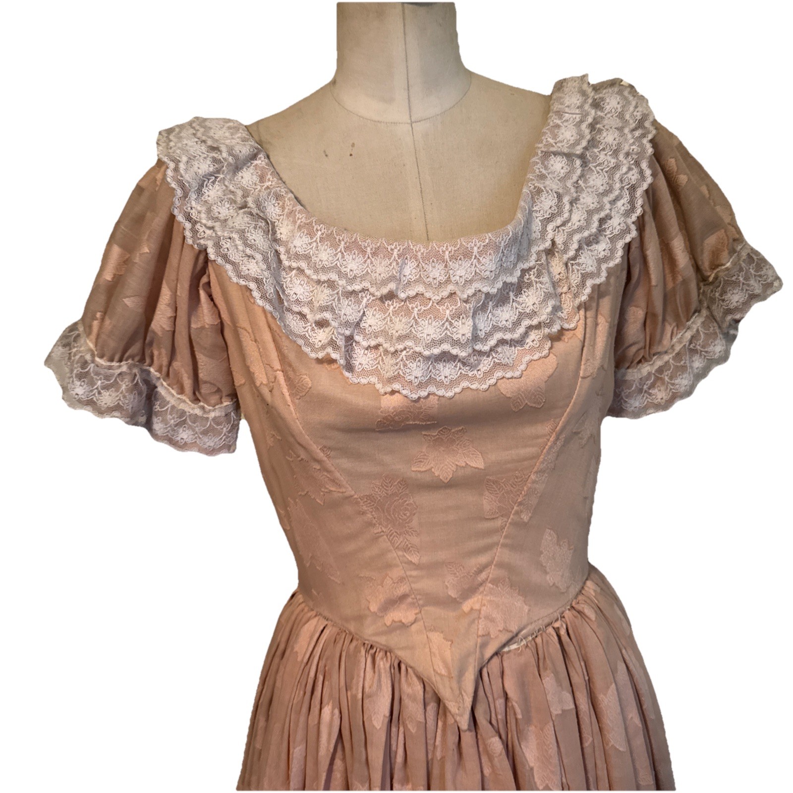 Vintage Hollywood Costume Victorian Dress
