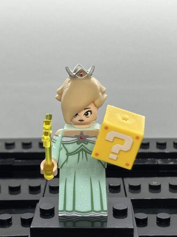 Rosalina Toad And Yoshi Custom Mini Figure Set