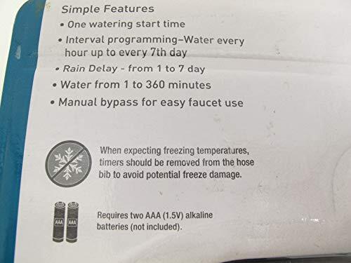 Orbit 1-Outlet Hose Faucet Timer