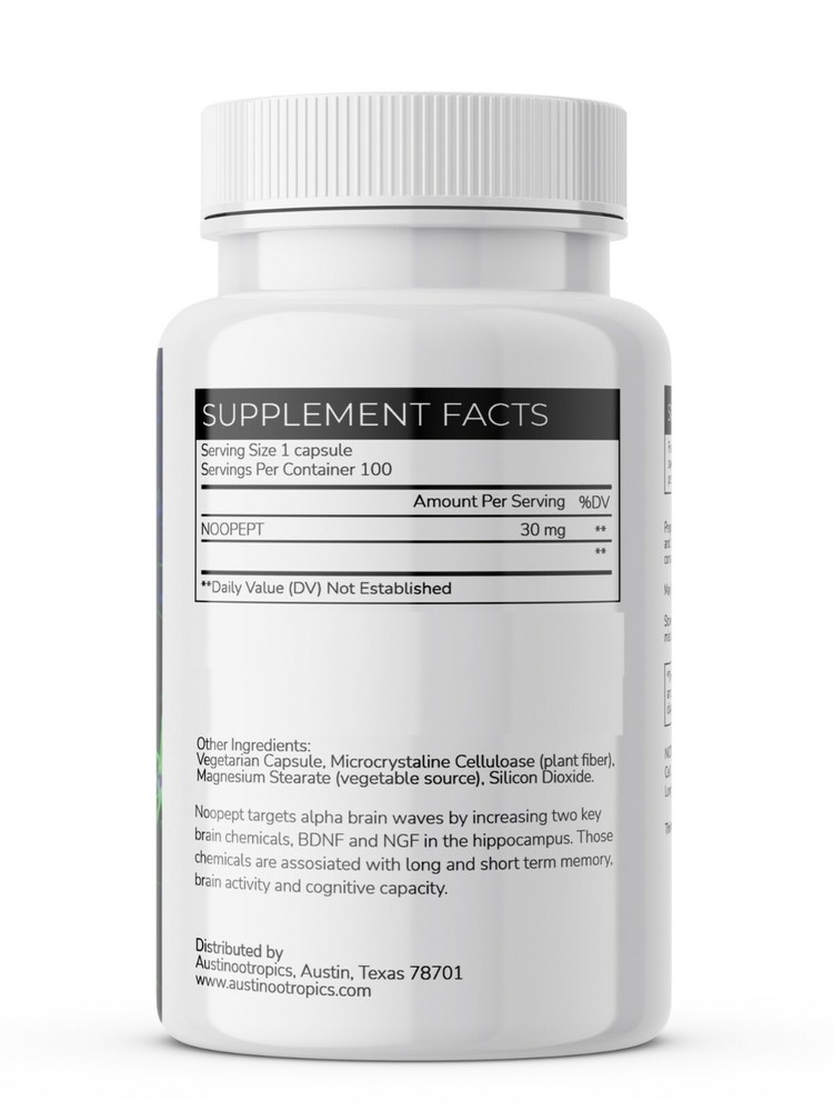 Noopept Stack 100 Premium Capsules