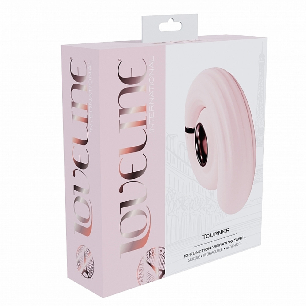 Vibrating Swirl Silicone Vibrator Discreet Stimulator Multi-function Teaser