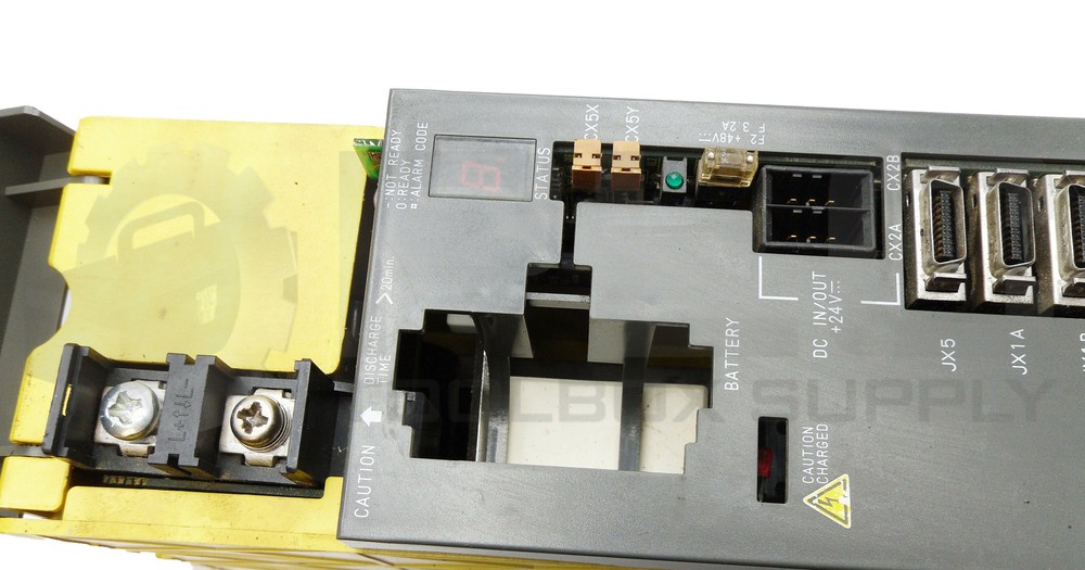 FANUC A06B-6096-H208 SER E SERVO AMPLIFIER MODULE 283-325V