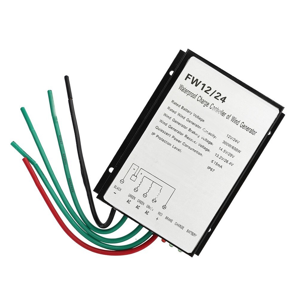 Wind Turbine Charge Controller Solar Wind Hybrid Controller 600W 12v 24v 48v