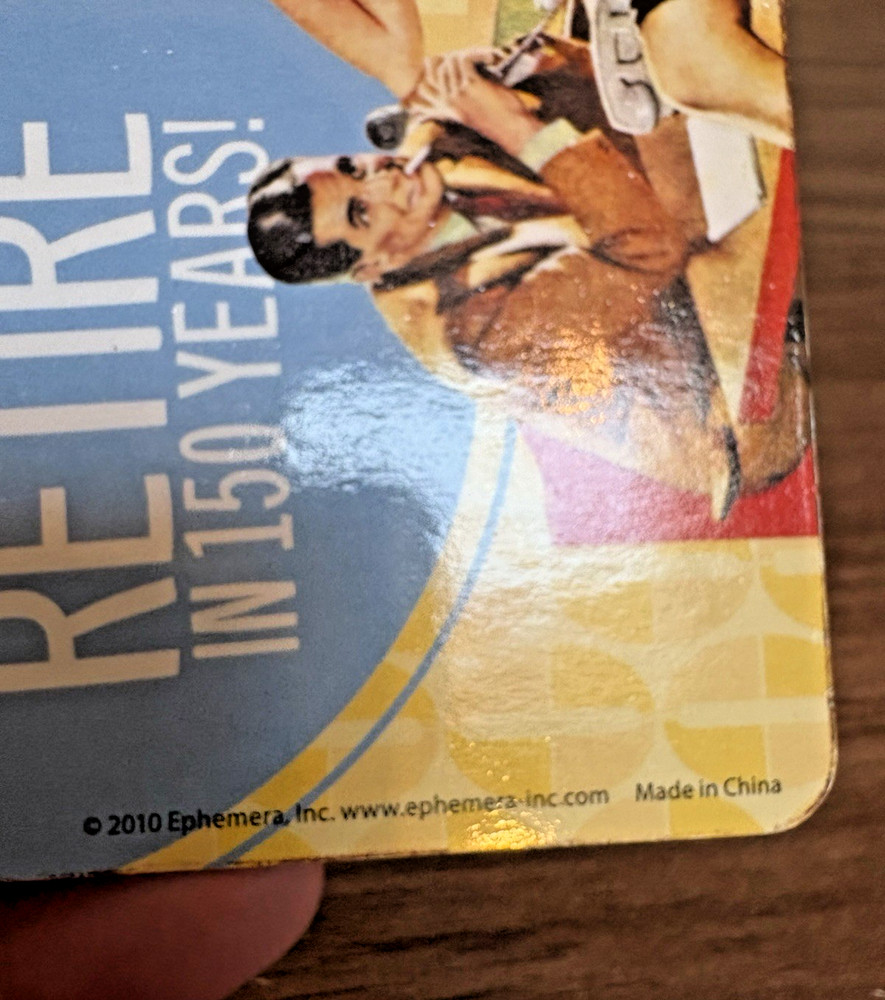 Precise Planning Retire Novelty Coaster 2010 Ephemera